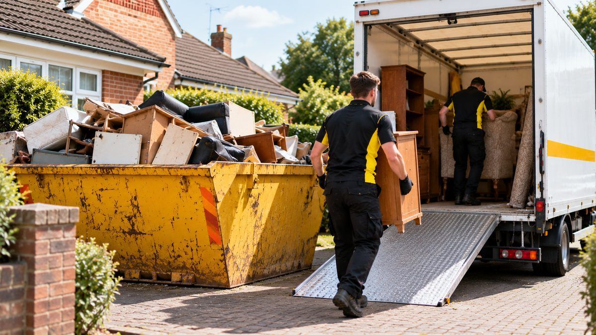 House clearance or skip hire: which is better?