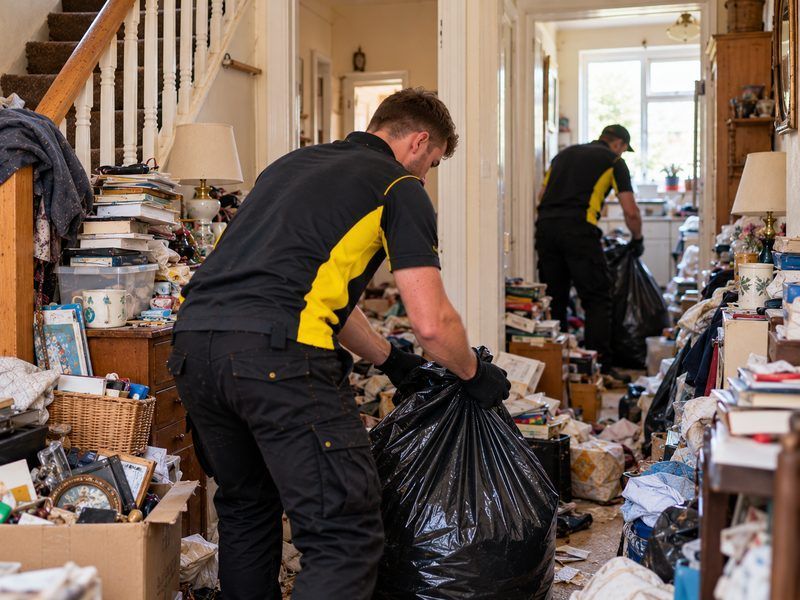 What a hoarder clearance takes in