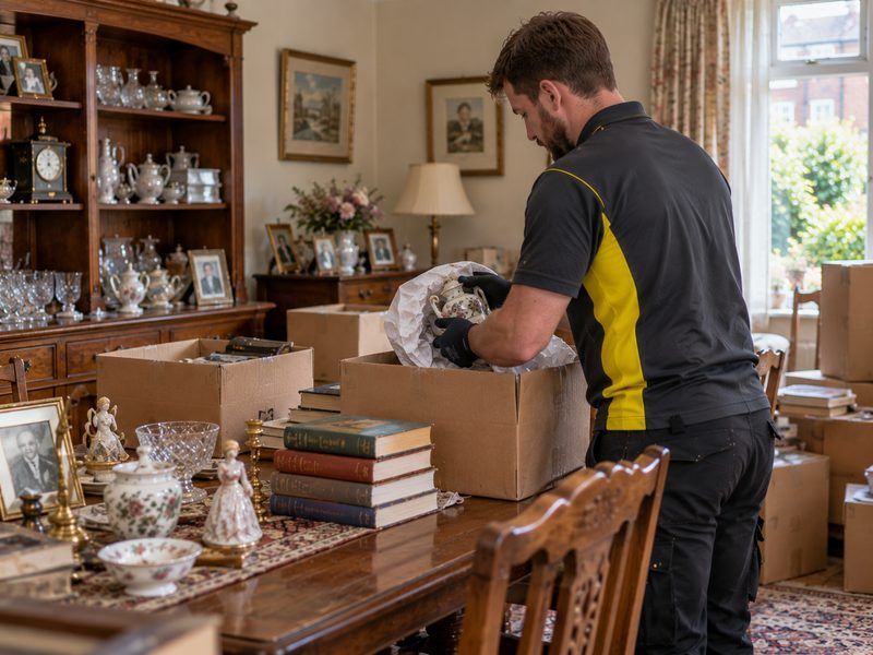 What an estate clearance covers