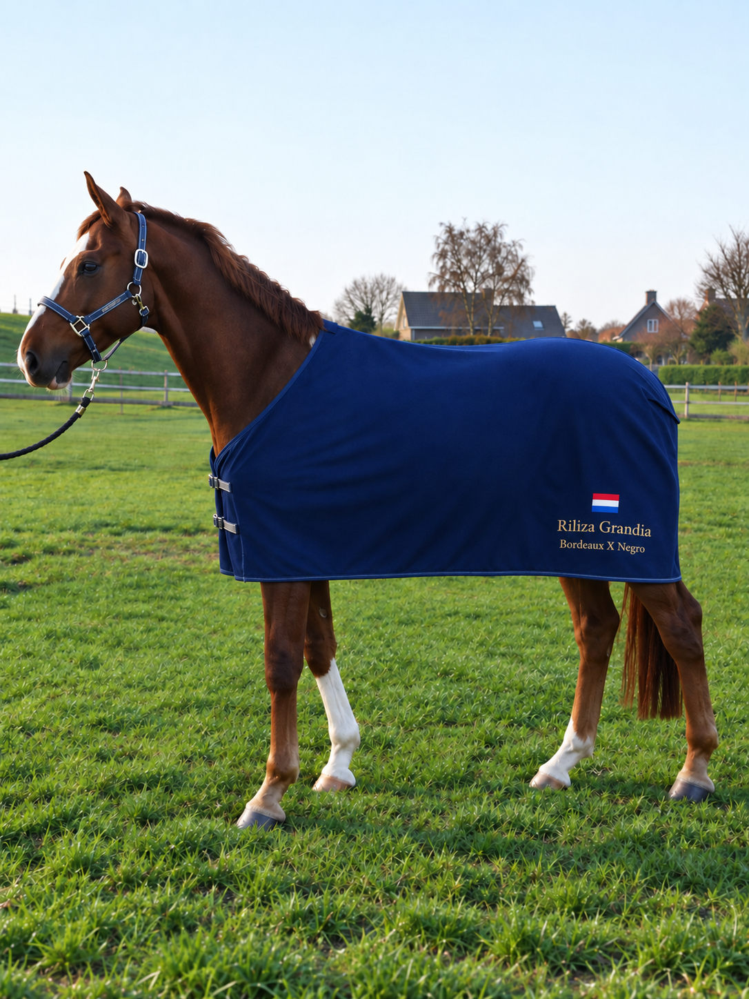 Fleece statiedeken Custom Dutch