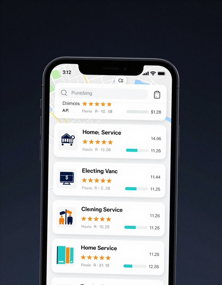 Local search map pack rankings for home service businesses