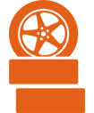 Wheels Stack of wheels icon - Advance Tyres