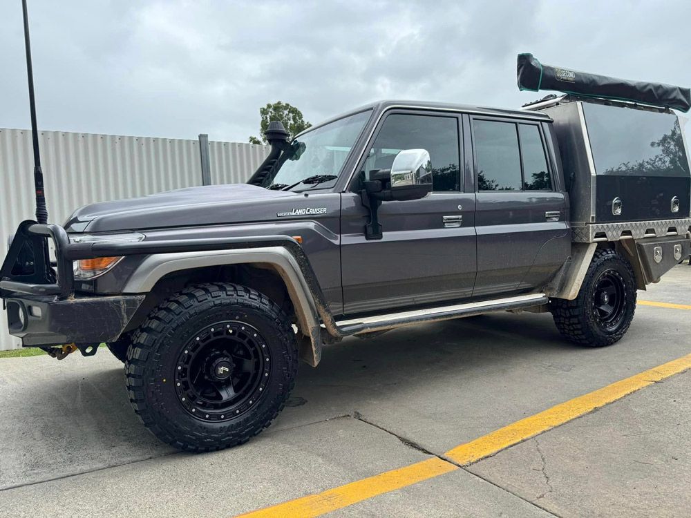 A Newly Installed Tyres