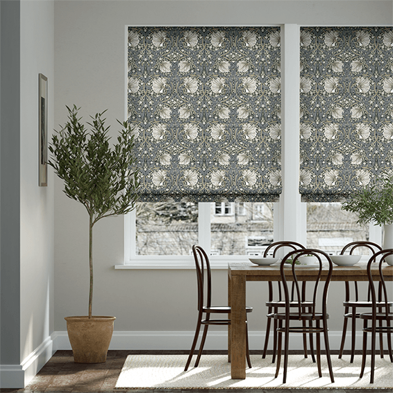 Black and white abstract blinds