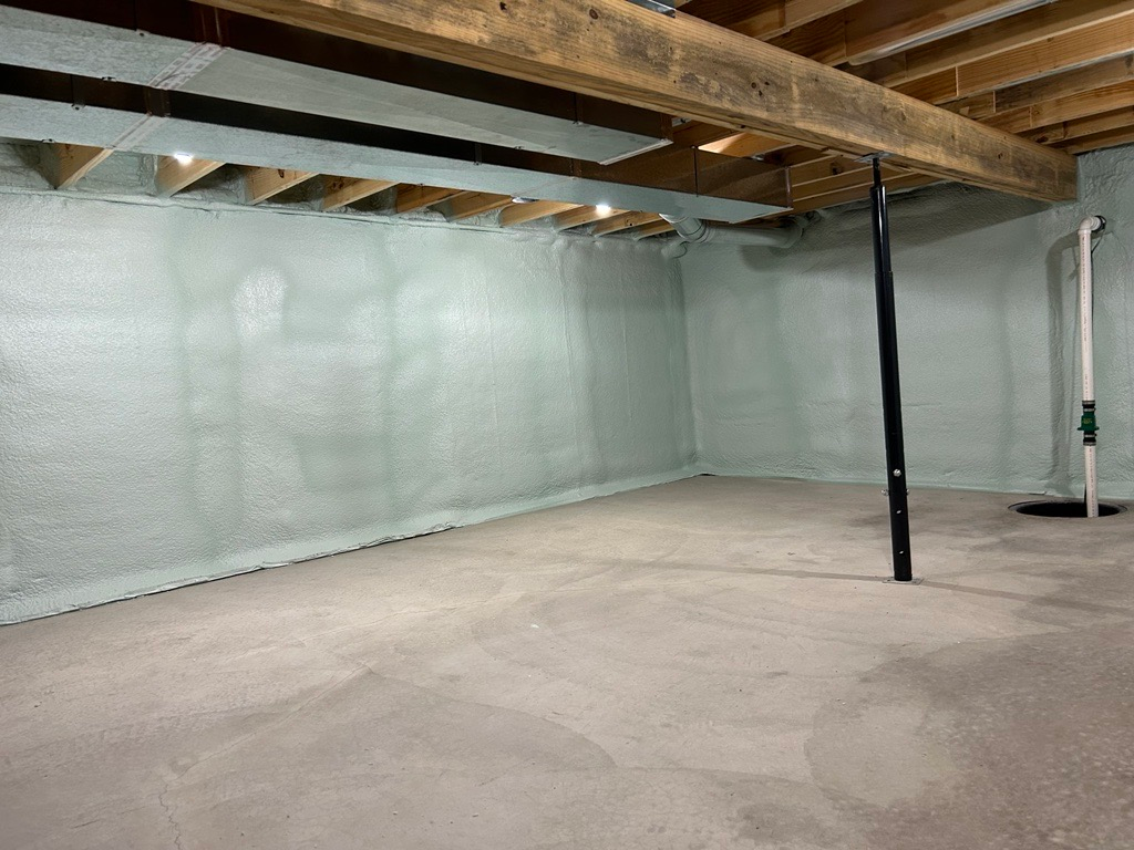 Basement Wall Insulation — Plattville Coatings