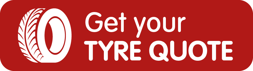 A red button that says `` get your tyre quote ''