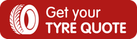 A red button that says `` get your tyre quote ''