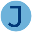 Dark blue letter 