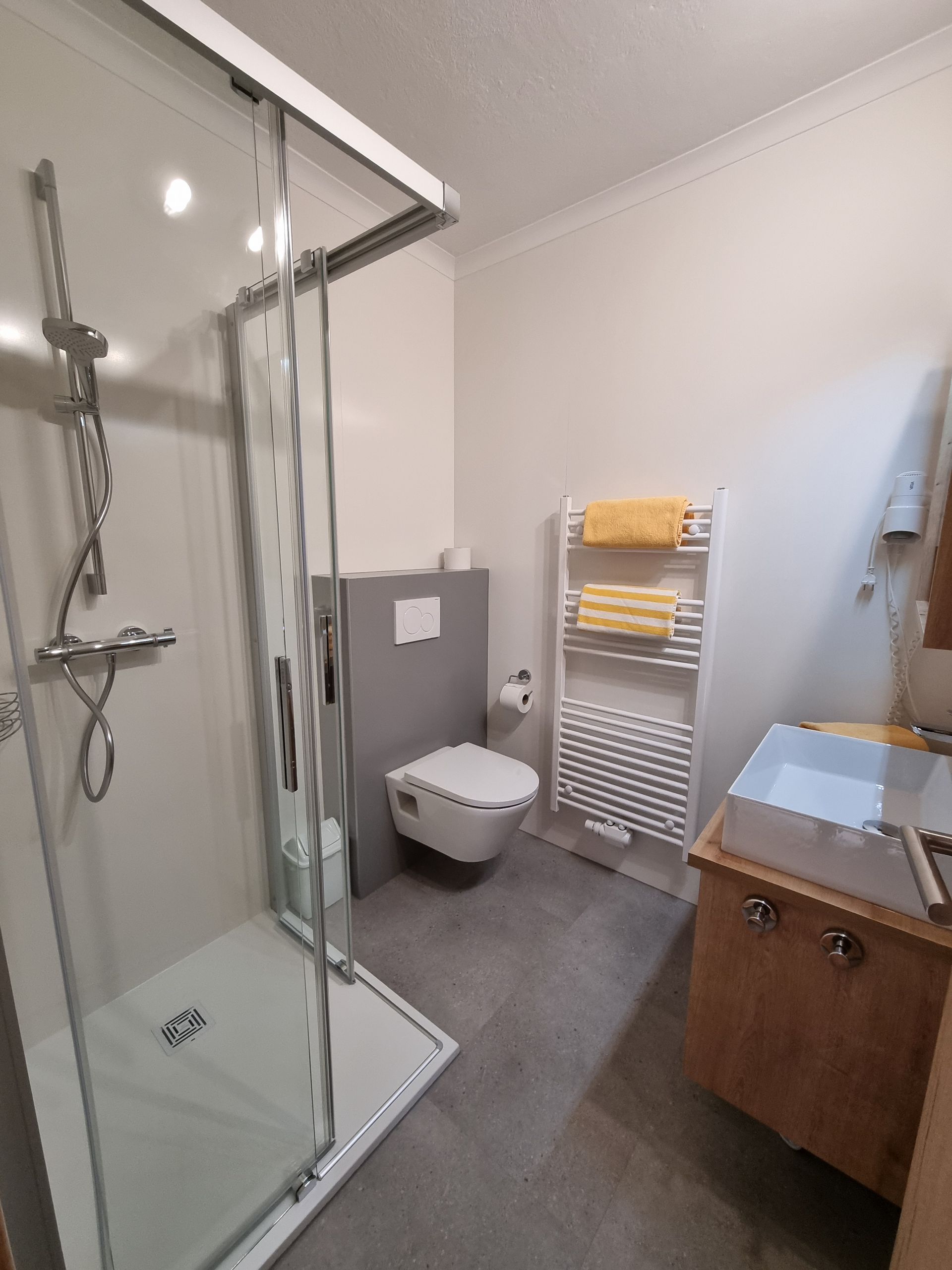 Badezimmer Ferienwohnung am Bauernhof