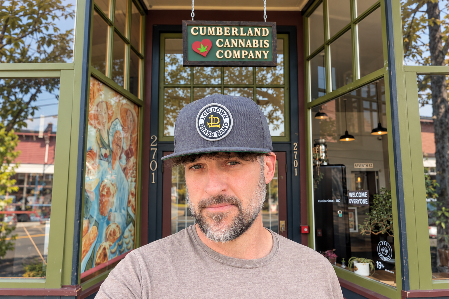Sean, owner of Cumberland Cannabis Company