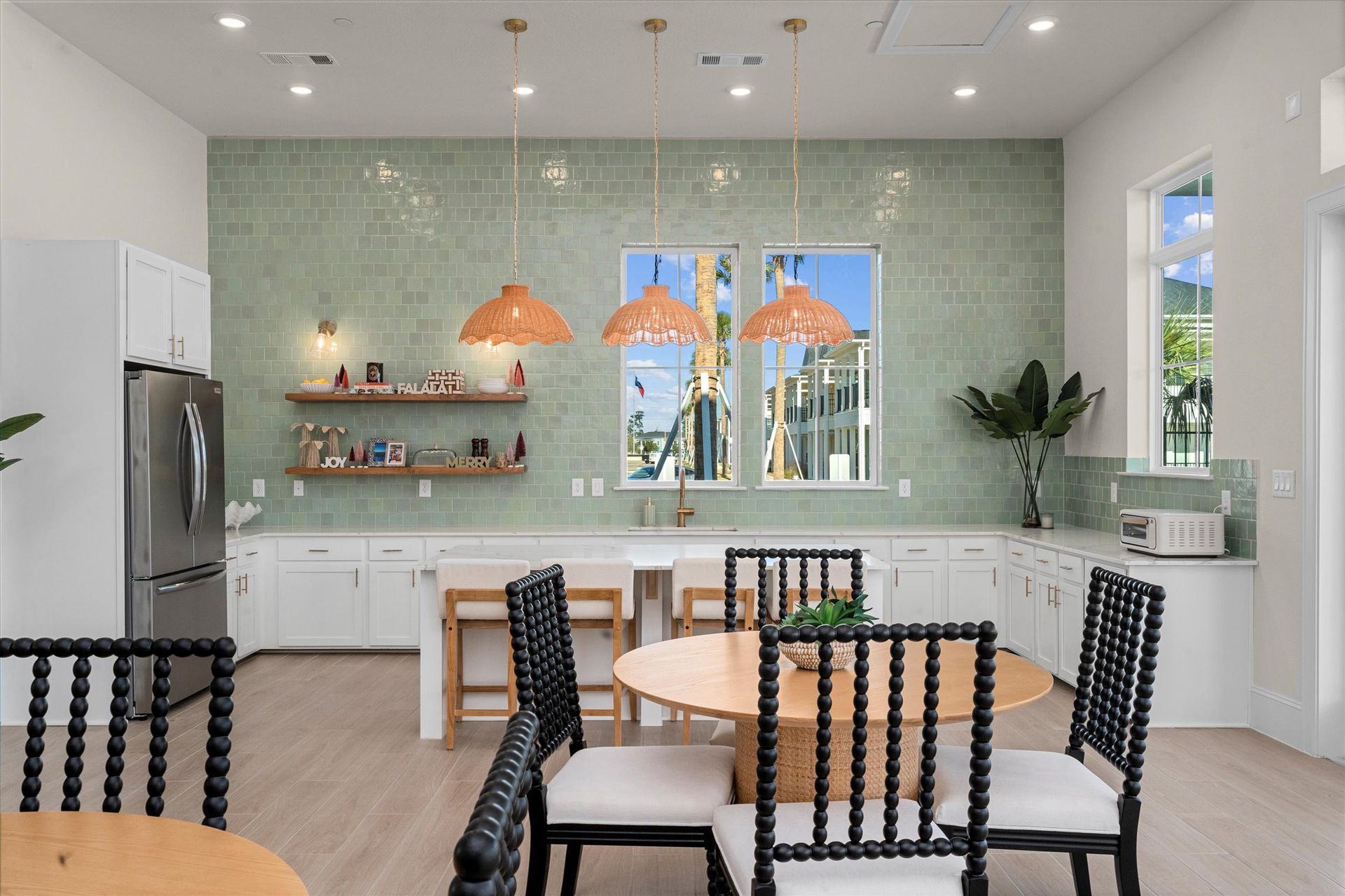 Boardwalk Village clubhouse lounge and gathering space