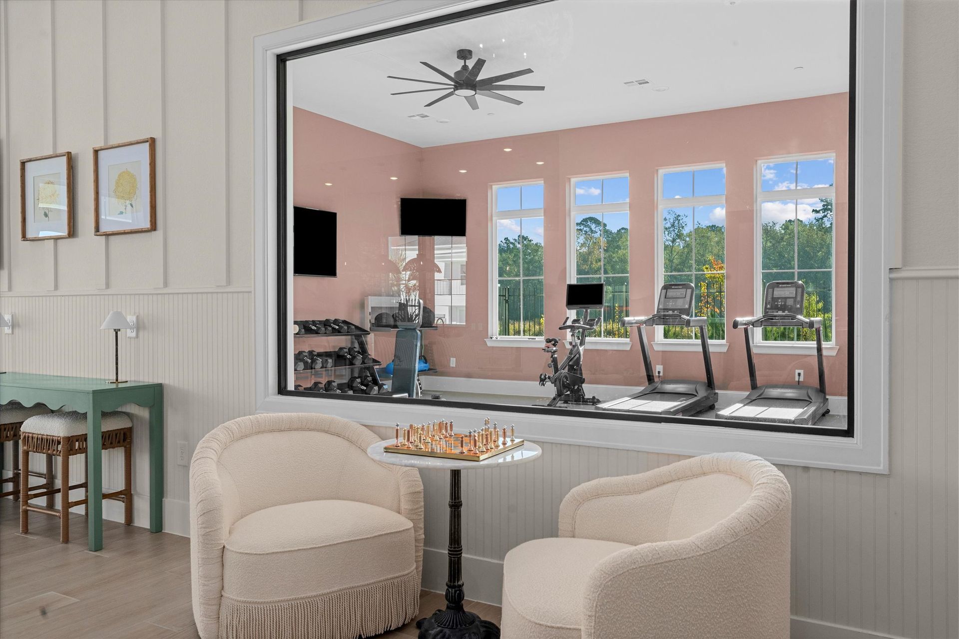 Boardwalk Village amenity space