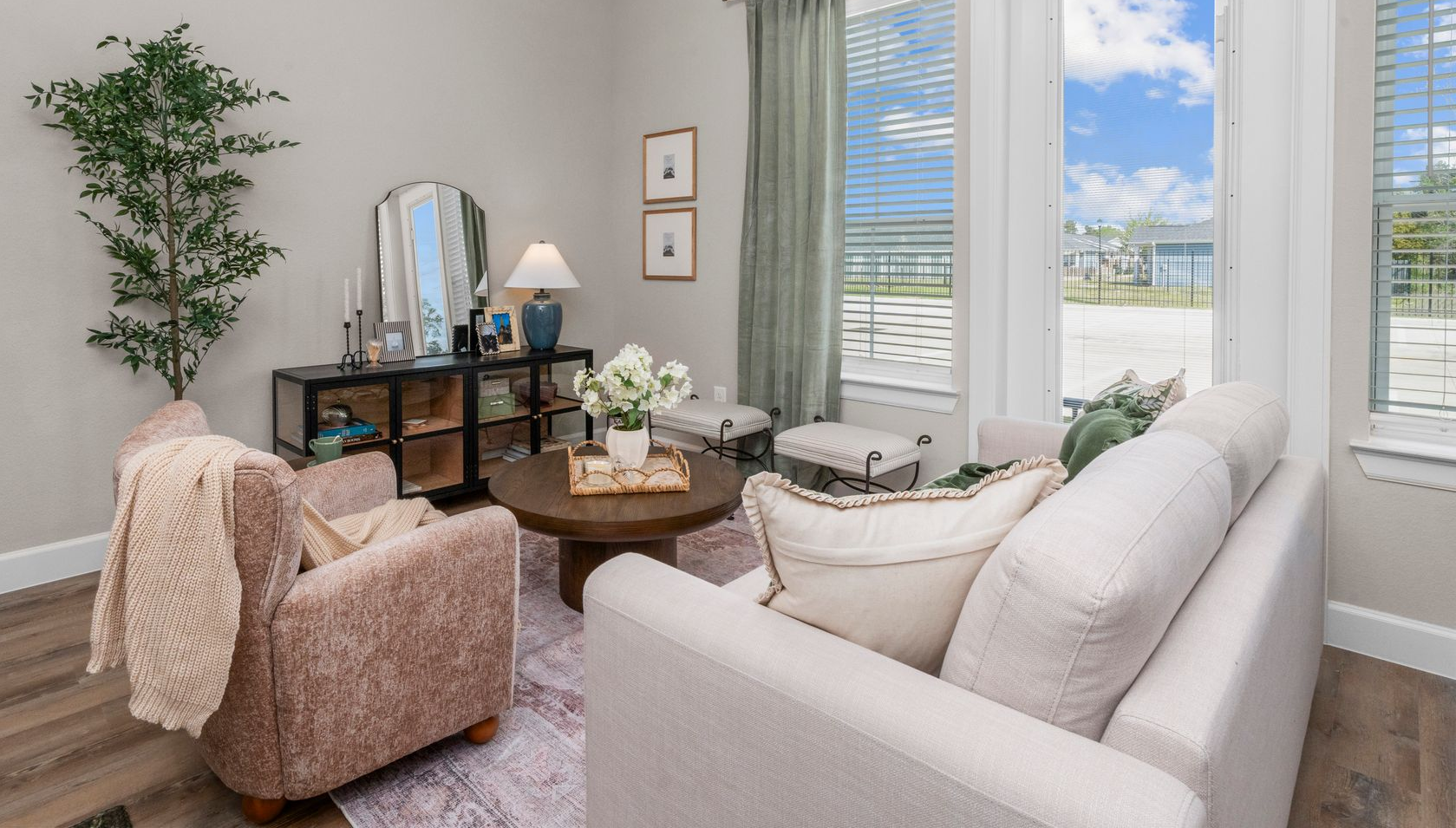 Boardwalk Village living room interior