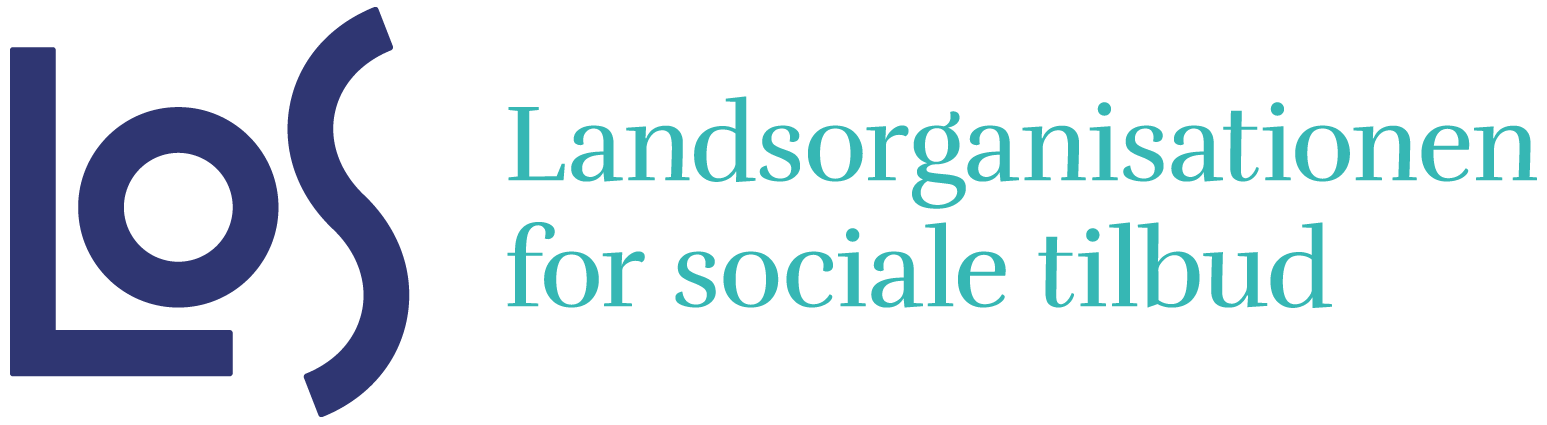 Logo of Landsorganisationen for sociale tilbud: dark blue 