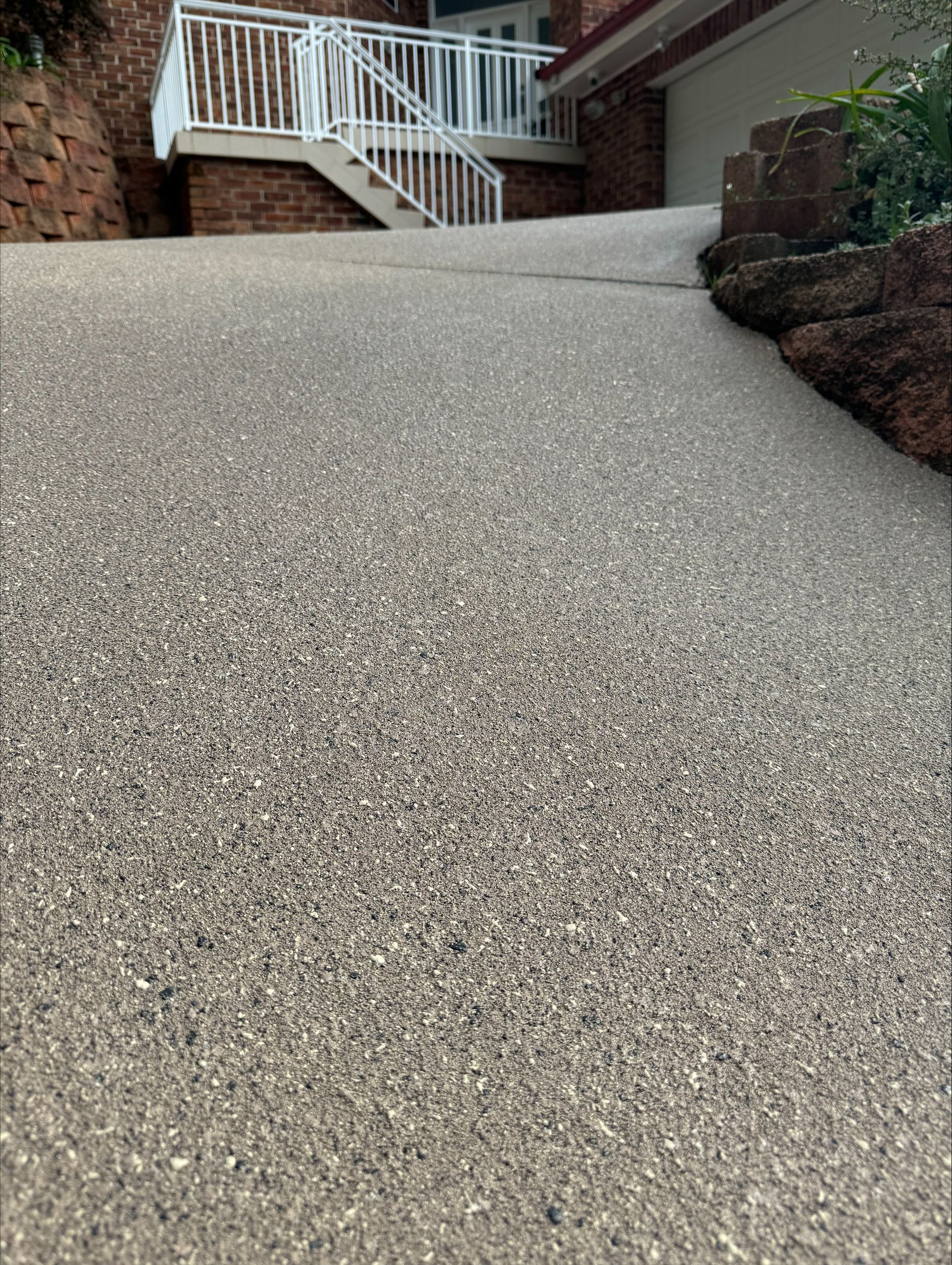 A Close Up of Decorative Concrete Resurfacing — Illawarra Resurfacing Pty Ltd in Balgownie, NSW