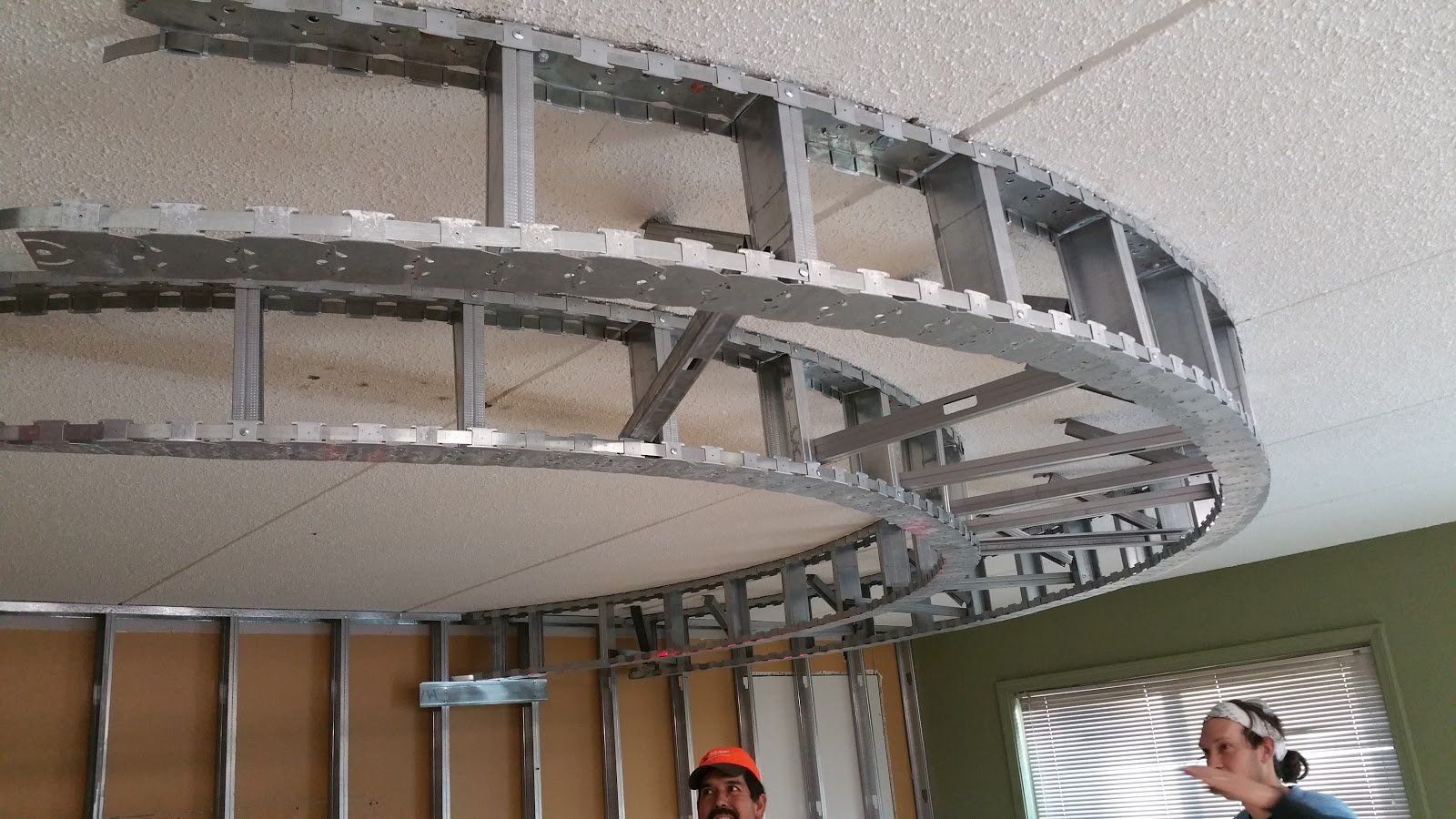 Curved soffit
