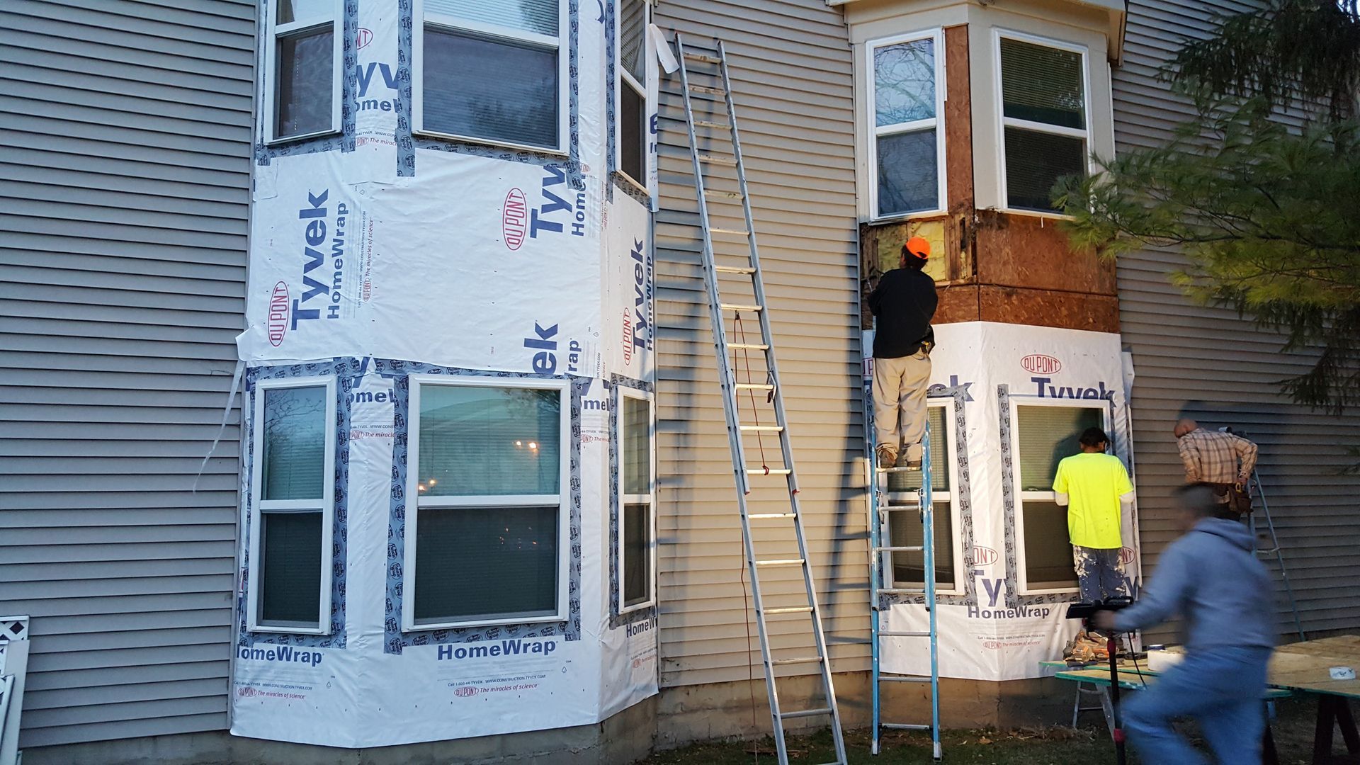 Siding repairs
