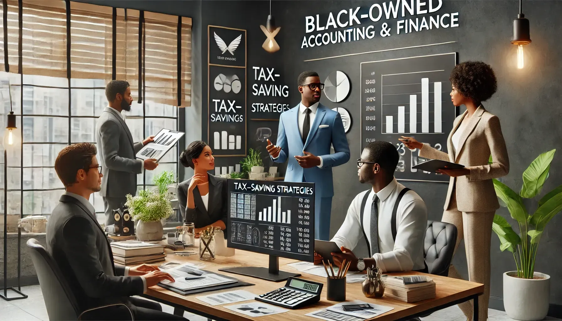 Black owned accounting firms, bookkeepers & financial analysts in Los Angeles, California