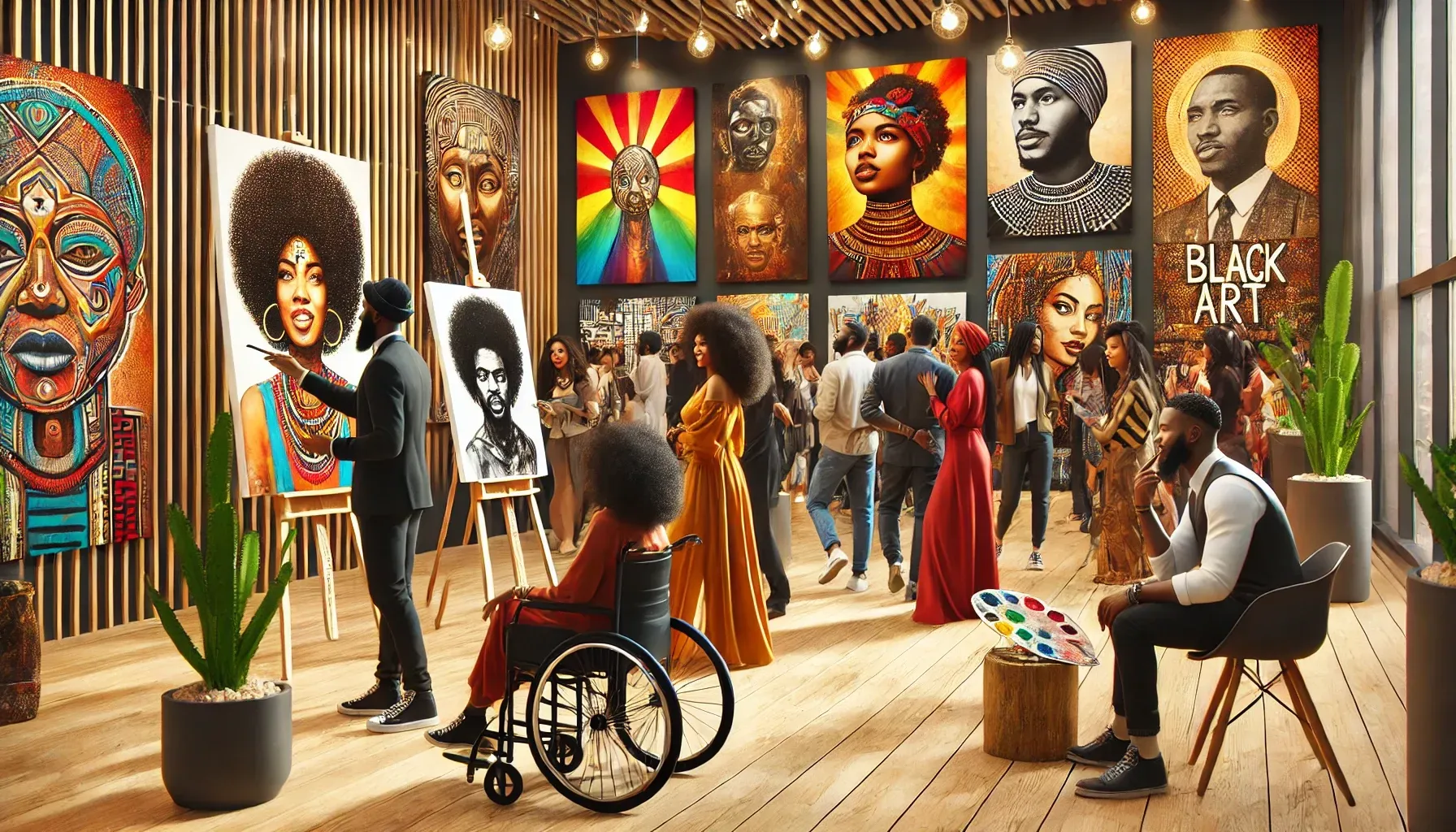 Black Owned Art Galleries, Black Art & Black Visual Artists in Los Angeles, California