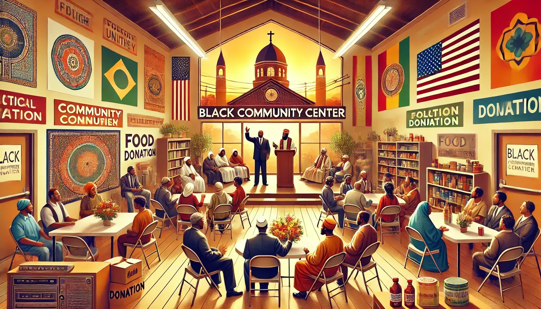 Black community centers, social services & religious organizations in Los angeles, california
