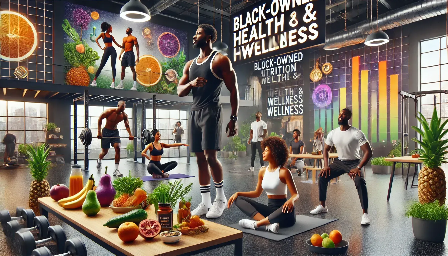 Black owned welness, Nutrition, fitness professionals & holistic doctors in Los Angeles, California
