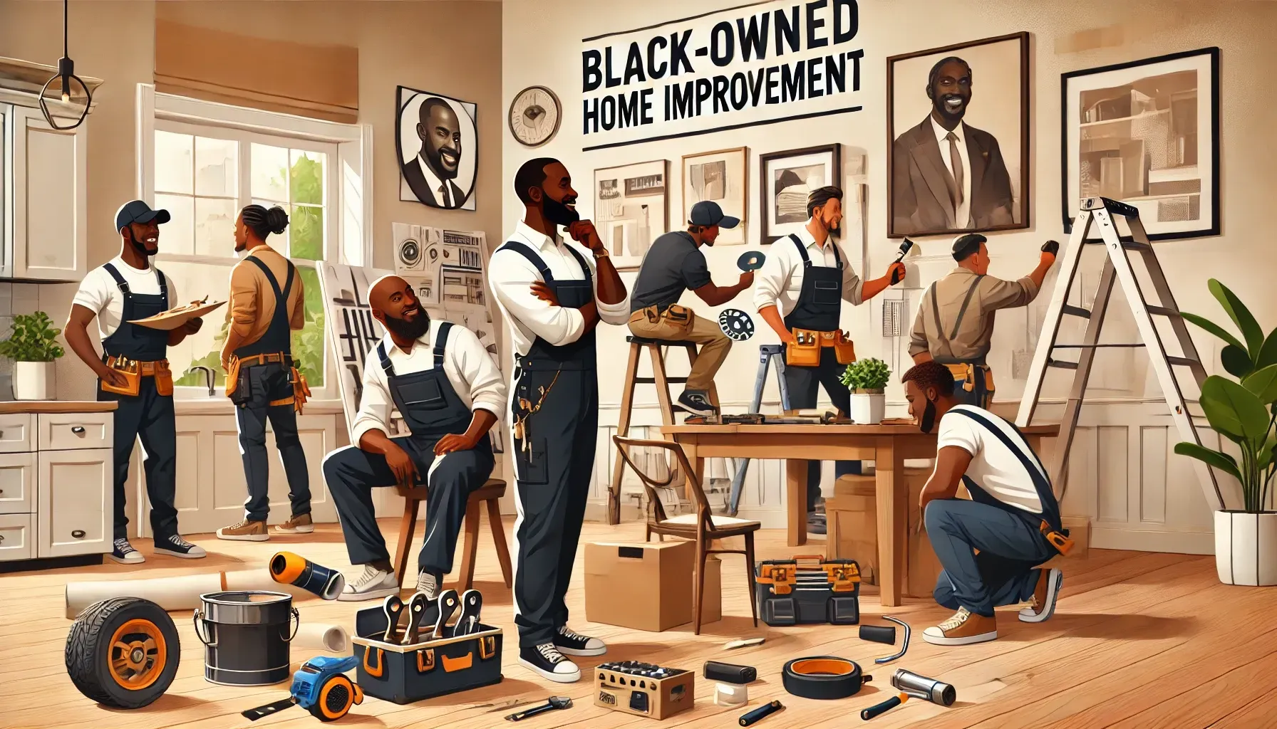 Black Owned cleaning, moving, landscaping, roofing & more home services in Los Angeles, California