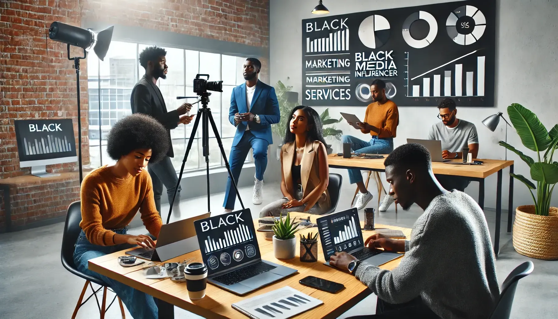 Black owned marketing & SEO agencies, influencers & business services in Los Angeles, California