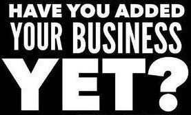 List your Black Owned Business A black and white sign that says `` have you added your business yet ? ''