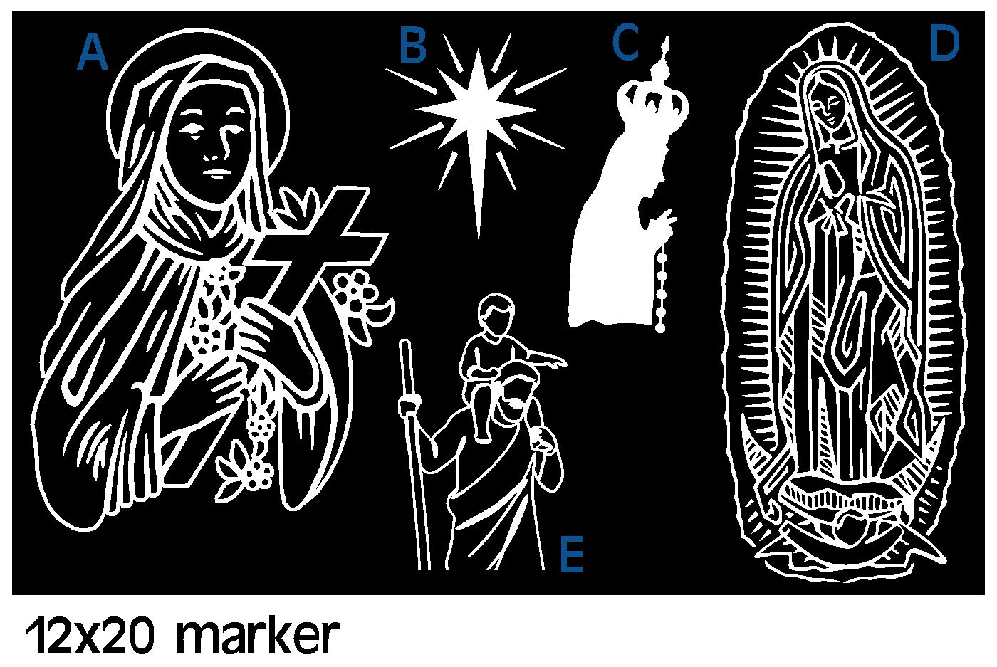Religious Sample Graphics | Stewart Monumental Works, Ltd.