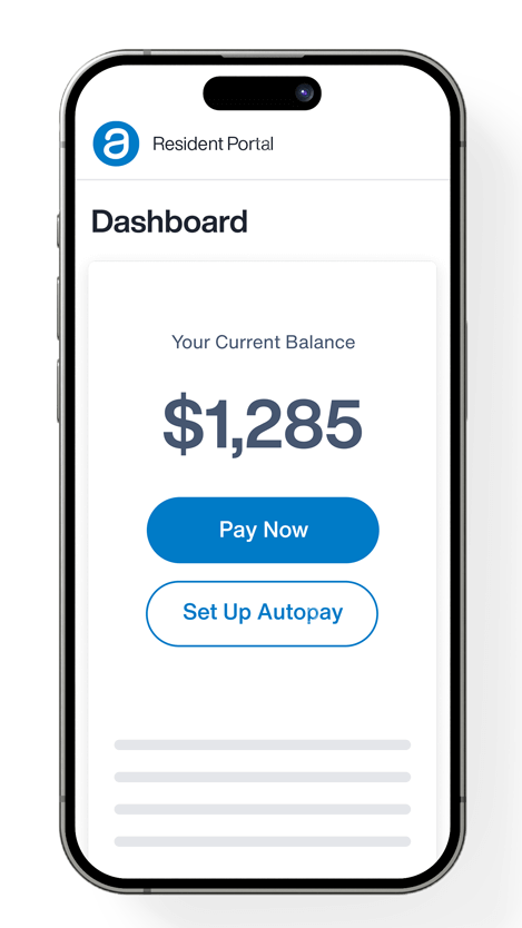 A cell phone with a dashboard on the screen.