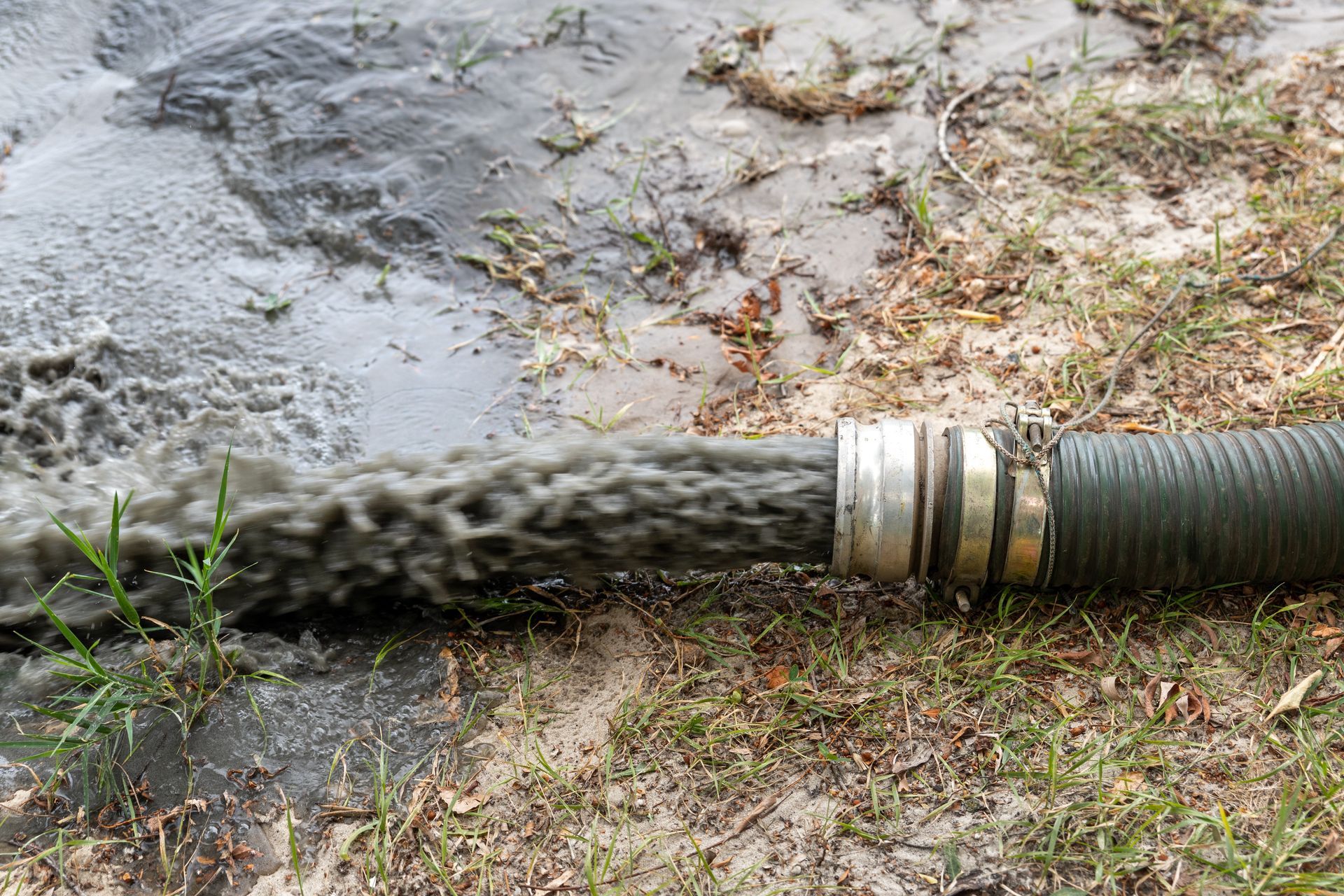 Professional commercial drain field inspection at a Midlands SC business property — Lucas Septic Tank and Utilities, Inc