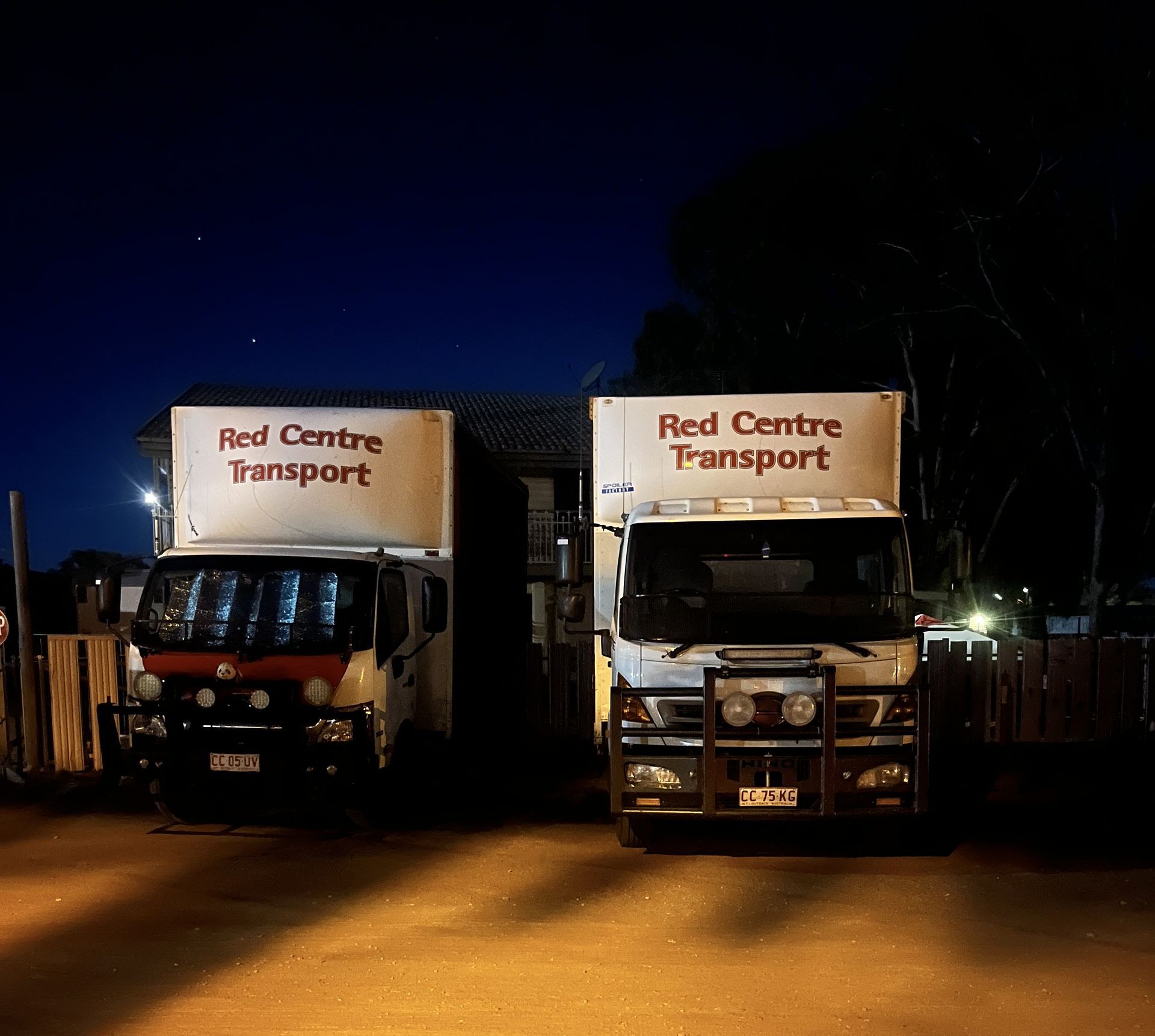 Moving Truck Being Loaded With Boxes — Red Centre Transport in Braitling, NT