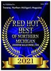 Best of Northern Michigan 2021” award cover