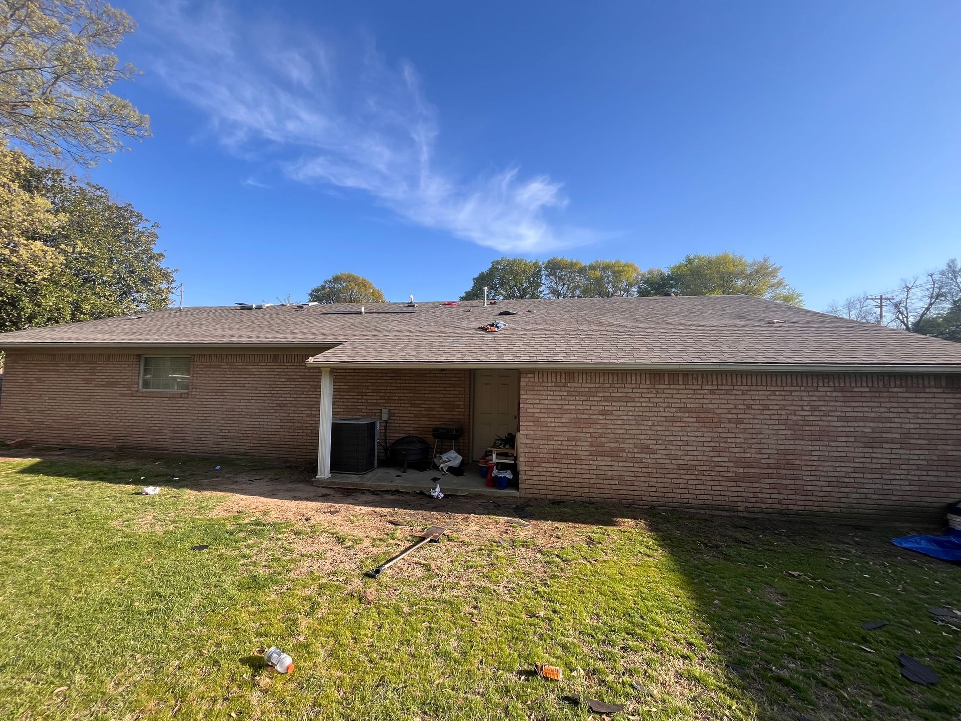 new shingle roof