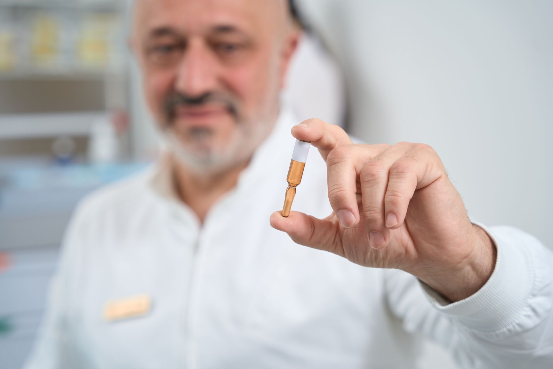 Doctor Holding a BHRT
