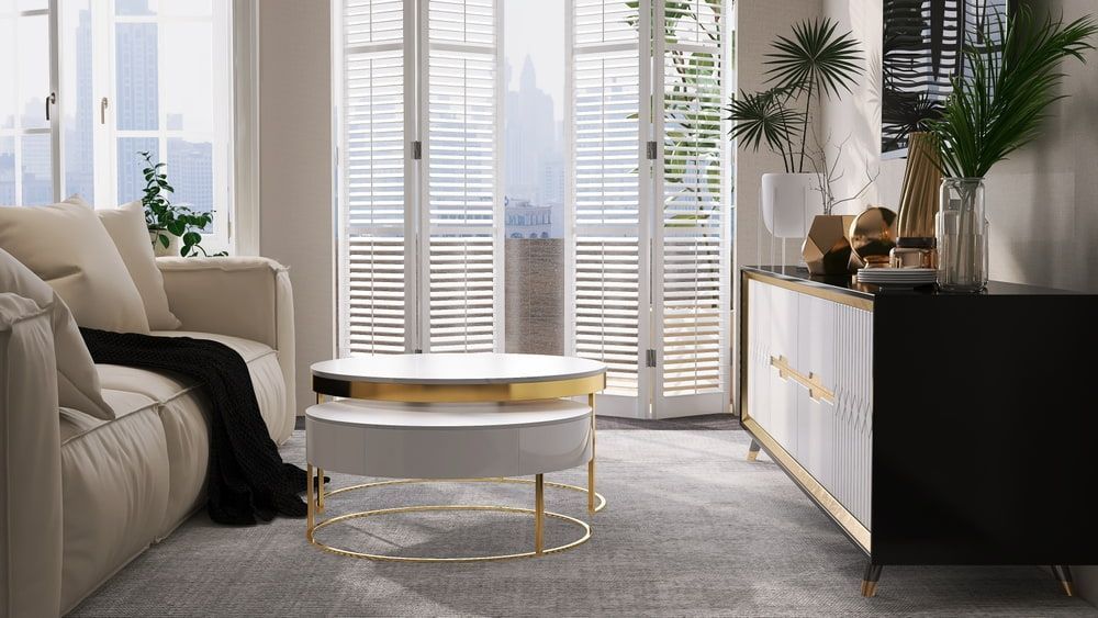 A Living Room with A Couch, Coffee Table — More on the Floor in Barrack Heights, NSW
