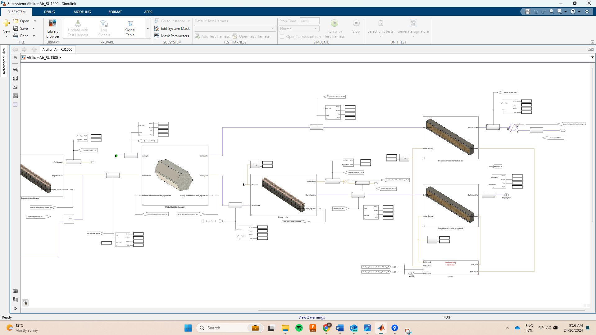 Simulink Modelling