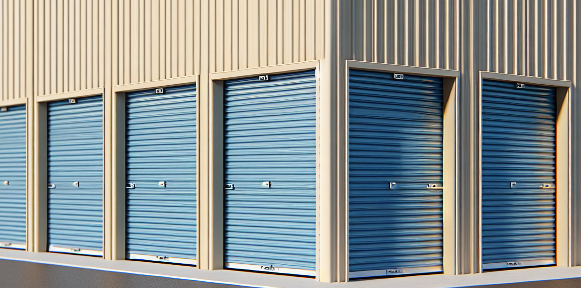 Self storage units