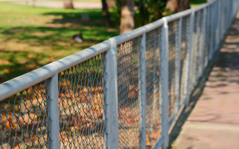 chain link fence installation