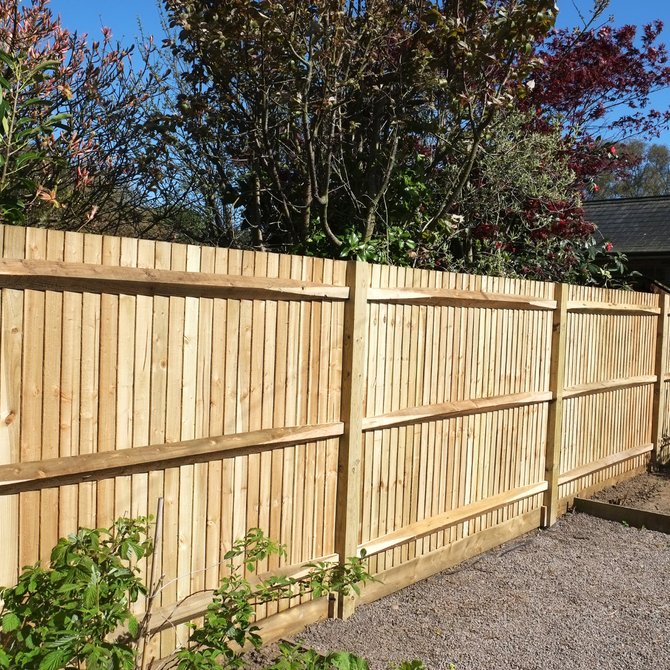 wood fence