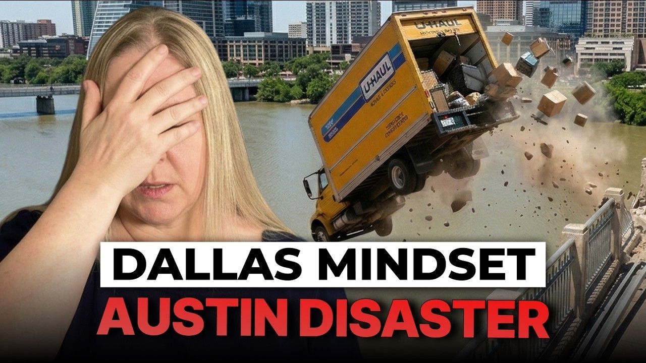 Woman with hand on face, truck about to fall off bridge.