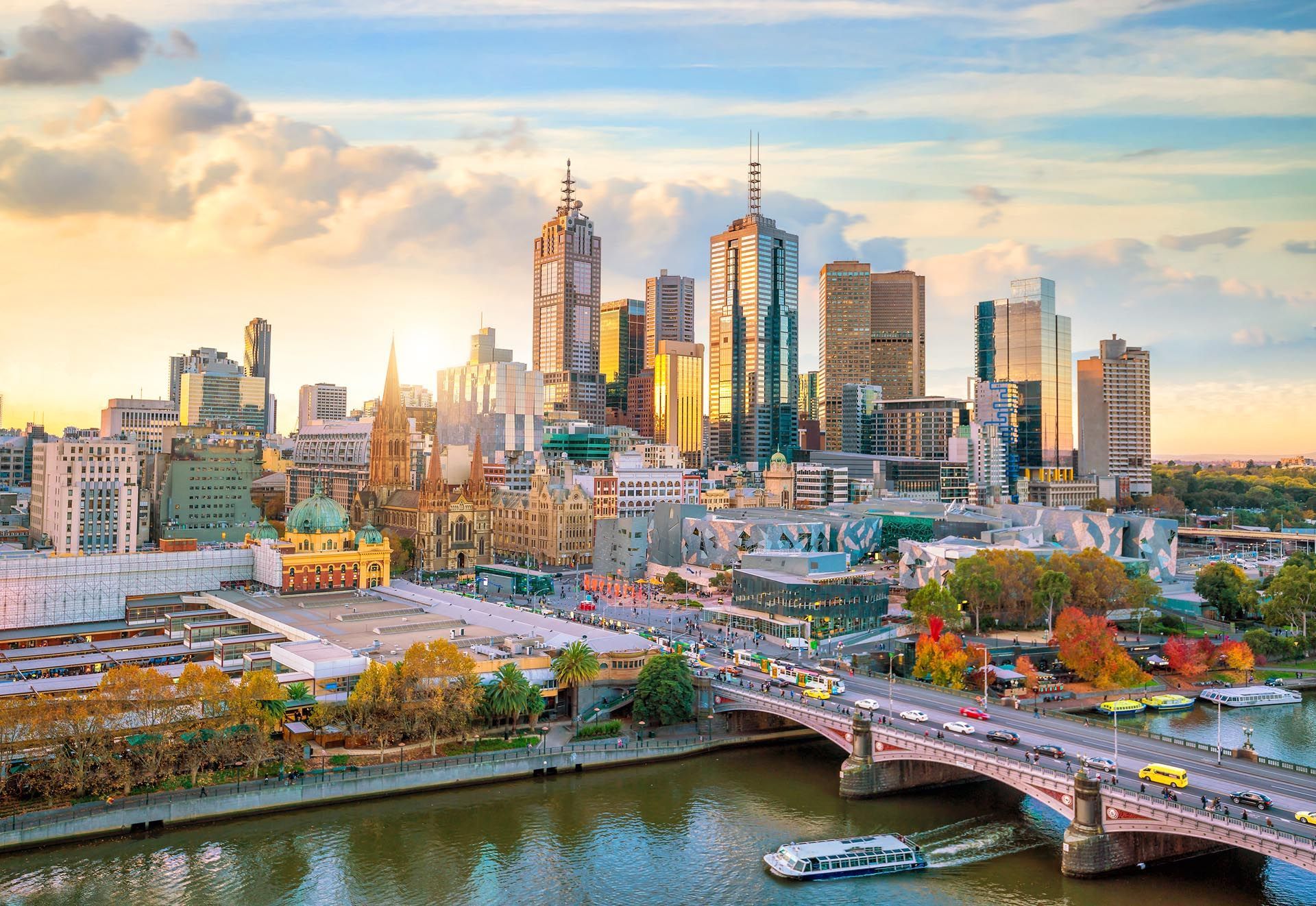 City Skyline Melbourne, VIC