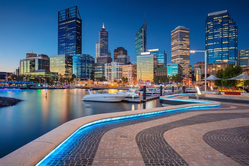 Image of the skyline of Perth, Western Australia