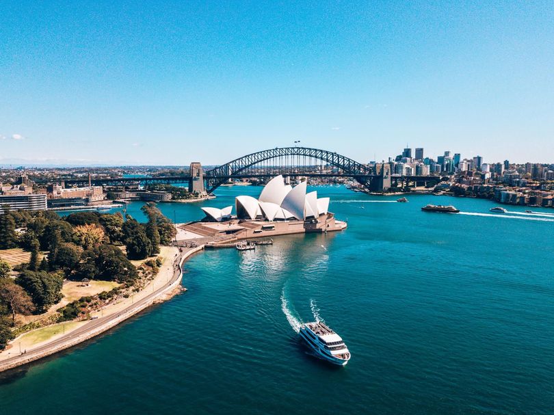 Image of the skyline of Sydney, New South Wales