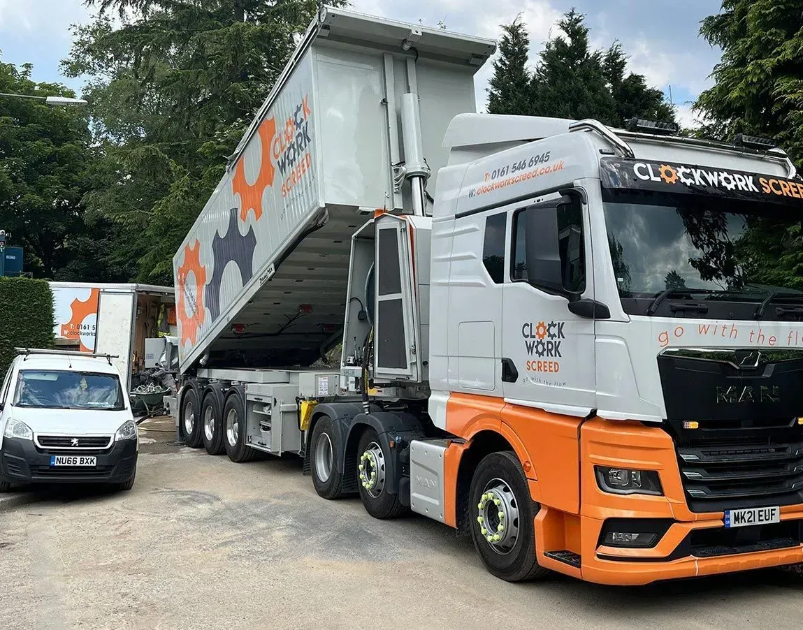 Clockwork Screed - cost-effective, fast and reliable floor screed supplier