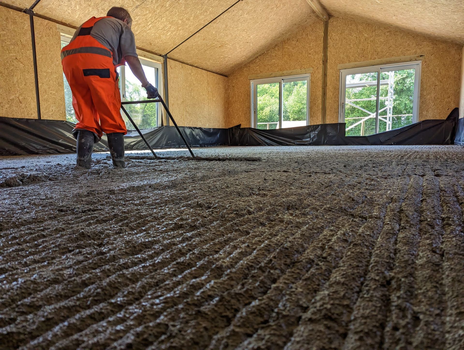insulation- screeding
