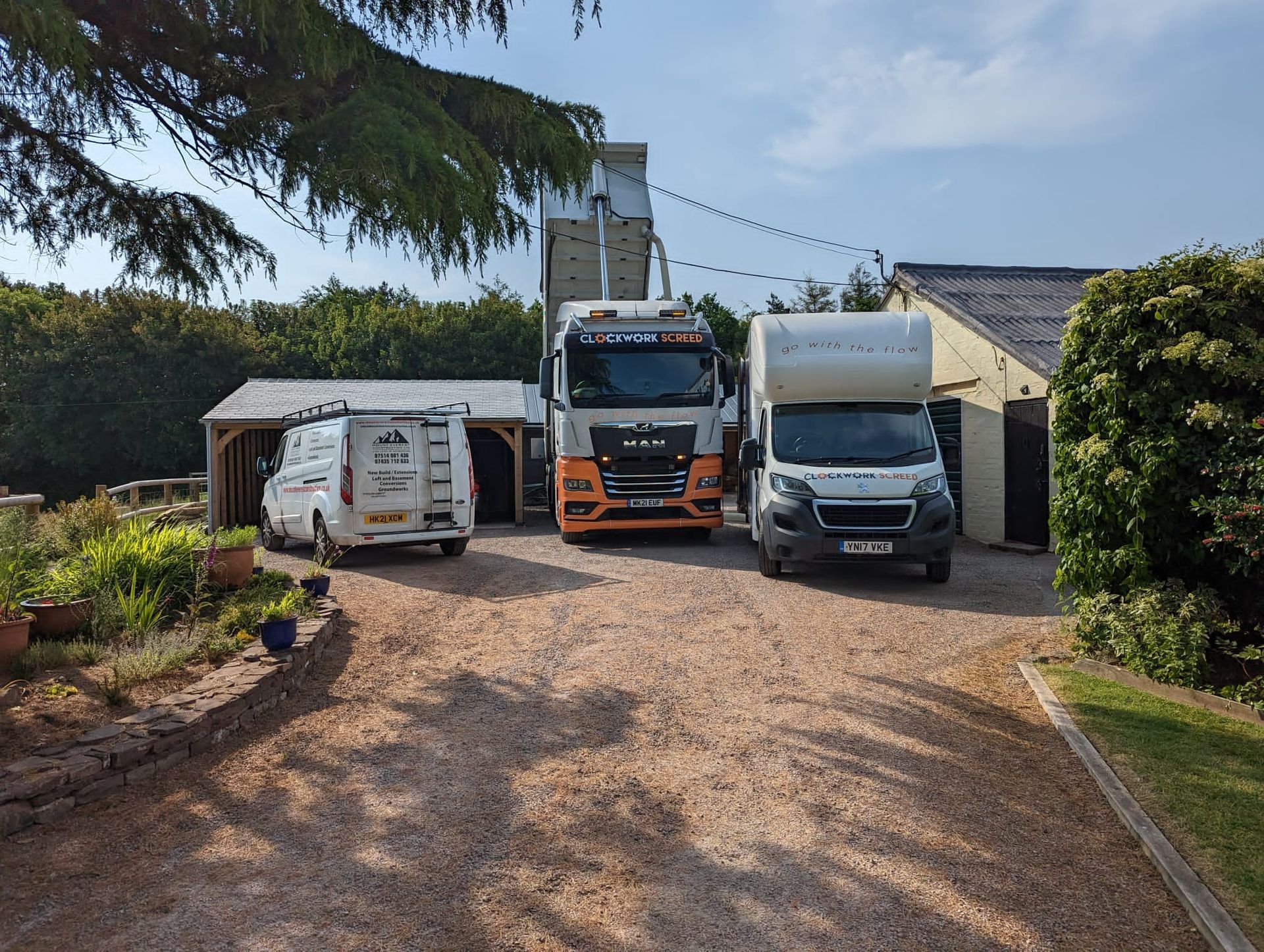 Clockwork Screed Truck