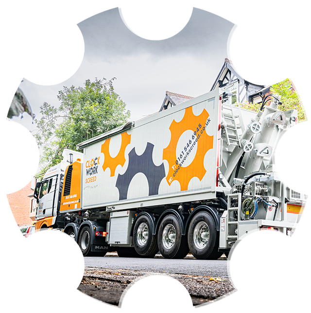 Clockwork Screed lorry