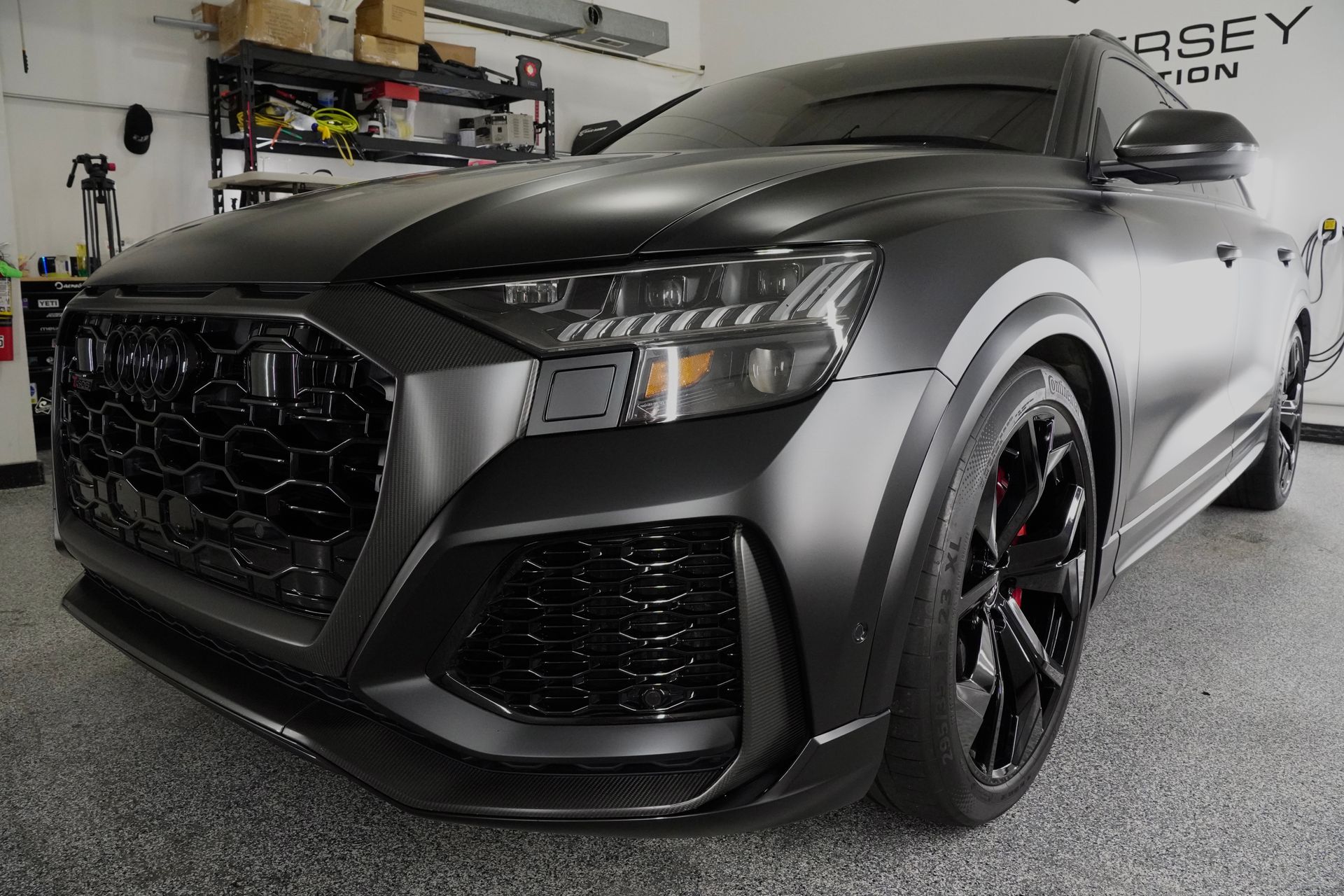 PurePPF Frozen Black PPF Wrap on 2021 Audi RSQ8 | Complete ...