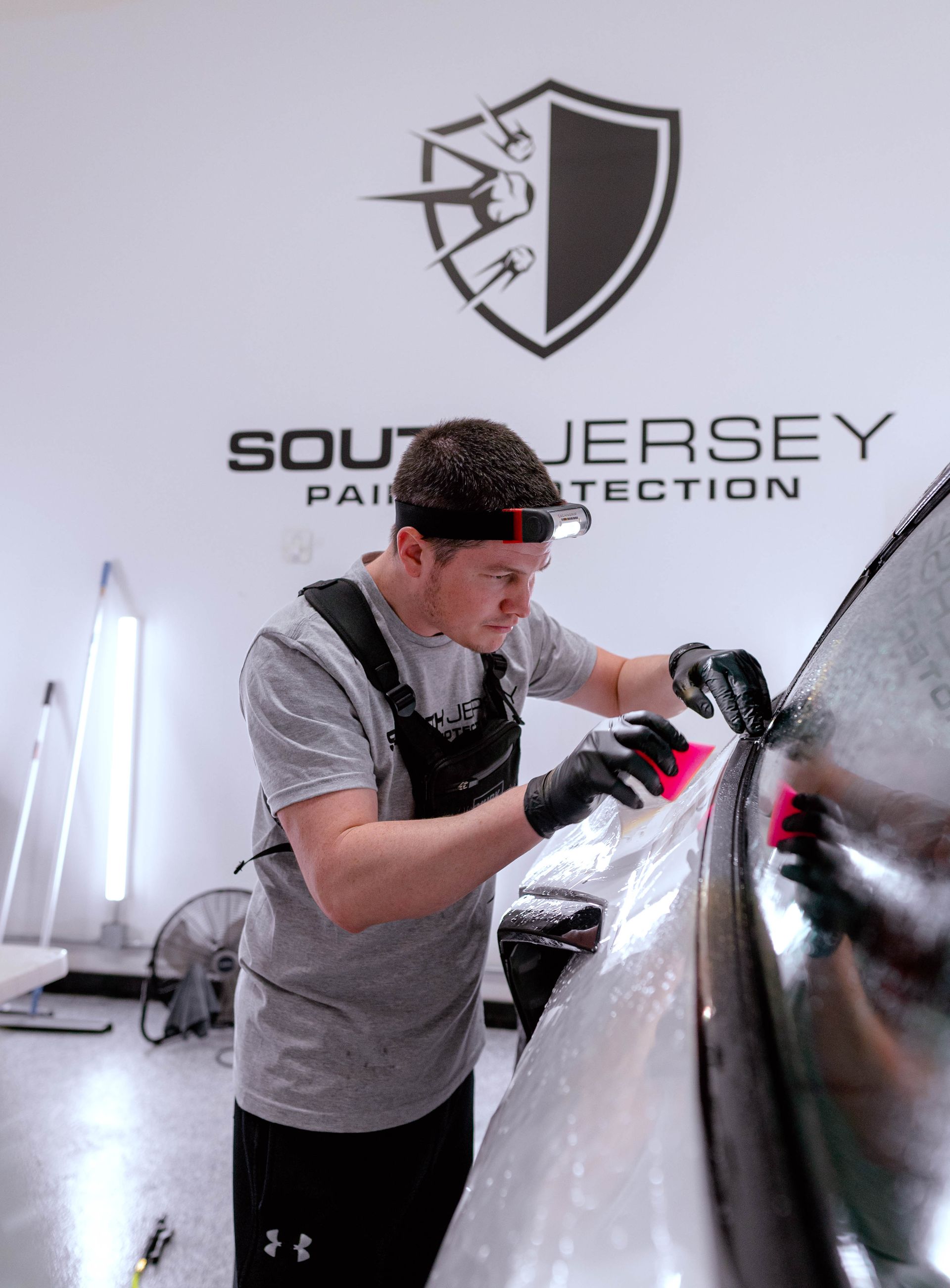 Corvette C8 getting paint protection film (PPF) and ceramic coating installed